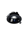 Modèle M Downlight 14W - encastré, orientation réglable sans source lumineuse, 30°, 130x58 mm, noir