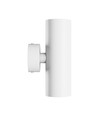Squalla Variosa Tubo 2xGU10 - Applique murale sans source lumineuse, 230V, IP20, 55x160x90mm, blanc, rond