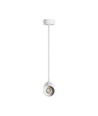 Spot de plafond VARIOSA GU10 - Blanc, orientable, sans source lumineuse