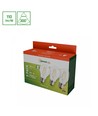 3 stk. E27 7W LED pære - GLS, filament, 770lm, varm hvid, 3-pak