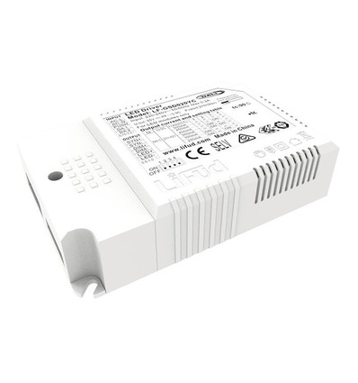 Driver LED Lifud 45W 5en1 - Push dim, 0-10V et DALI, Sync, sans scintillement, pour panneaux LED 29W, 36W et 45W