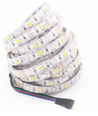 Ruban LED 5m 12W/m RGB+CW - 24V DC, IP65, 60 LED par mètre