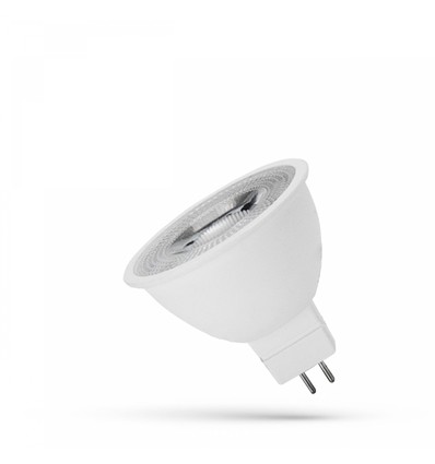 Ampoule LED GU5.3 6W, 12V - MR16, 4000K, 55 degrés, 450lm