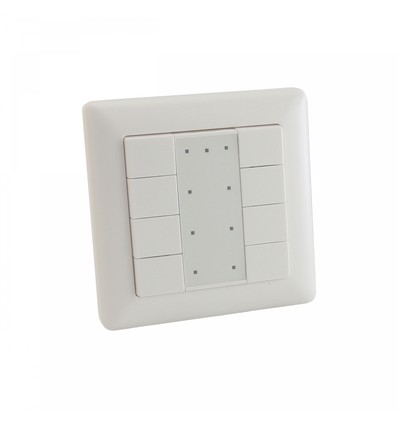 Panneau de boutons mural - 8 boutons DALI