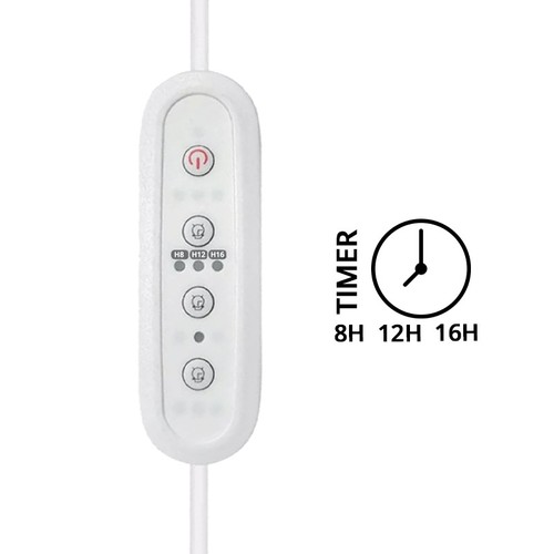 Timer voor LEDlife Pro-Grow 2.0 en Max-Grow 2.0 - 1,5 m kabel, max. 120W, kies uit 8, 12 of 16 uur
