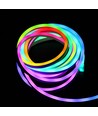 Kit complet Neon Flex RGBIC 250cm - USB, application Bluetooth, télécommande, supports de montage inclus, neonflex 7x15