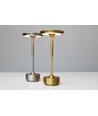 Laddningsbar LED-bordslampa med justerbar färg - Guld, touch-dimbar, IP20