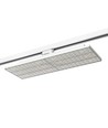 Projecteur sur rail triphasé 60W - 166lm/W, angle de diffusion 90 degrés, Blanc, panneau LED, éclairage de magasin