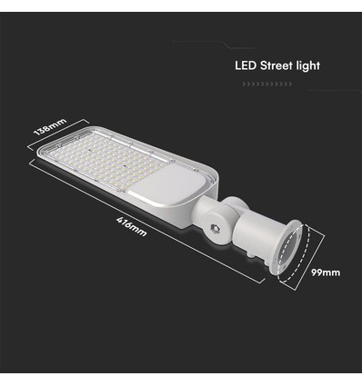 V-Tac 30W LED gatelys - Samsung LED chip, Ø60mm, IP65, 135lm/w