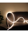 5m Neon Flex Tube - 230V, varmhvit, D16 Neon komplett sett, interiør