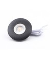 Spot de meuble 2,5W Ø6,8cm Cabi68 RA91 - 12V DC, perçage : Ø5,5 cm, dimensions : Ø6,8 cm, noir