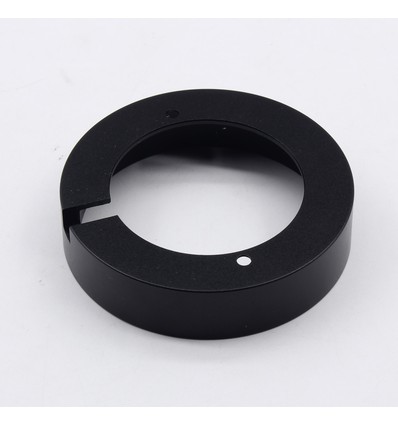 Anneau de montage en saillie - Noir, compatible avec les spots meubles Reco et Cabi, Ø6,9 cm
