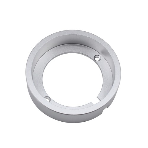 Opbouwring - Geborsteld staal, geschikt voor Reco en Cabi meubelspots, Ø6,9 cm