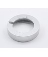 Anneau de montage en saillie - Acier brossé, compatible avec les spots encastrés Reco et Cabi, Ø6,9 cm