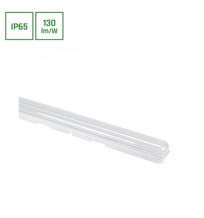 60cm 25W compleet LED armatuur - 120lm/W, IP65, 4000K, doorvoerbedraad