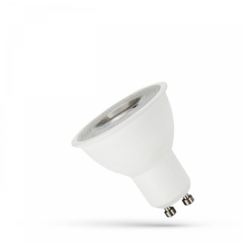 GU10 4W LED-lampa - 55°, varmvit, med lins