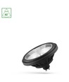 Spot LED GU10 AR111 14W - angle d'ouverture 40°, noir