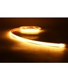 1m 12W/m Baderomsstrip vanntett - 24V DC, COB LED, 2 meter ledning