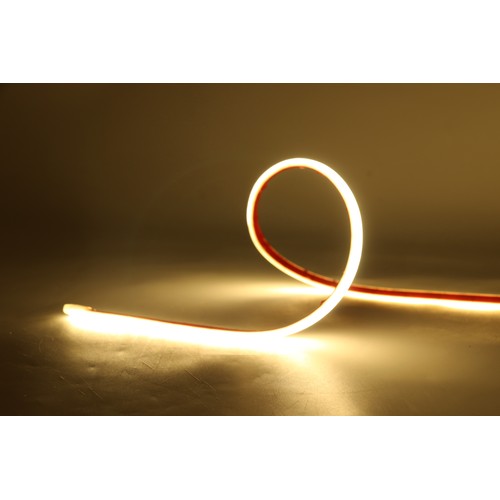 1m 12W/m Baderomsstrip vanntett - 24V DC, COB LED, 2 meter ledning