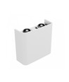 Applique murale haut/bas Luna 4W - IP54 extérieur, CCT, 3 couleurs de lumière, blanc, source lumineuse incluse