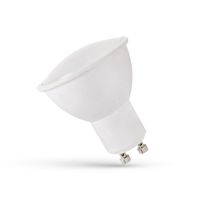 GU10 1,5W LED-spot - Melkehvit front