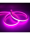5m 8W/m AnyCut Neon Flex 10x10 Violet/Rose Ruban LED - 12V DC, Violet/Rose, Sans distance de coupe