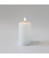 Bougie LED 12,5cm, effet fondu, effet flamme - Ø7,5cm