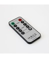Bougies LED lot de 3 avec guirlande, effet flamme - Ø7,5cm, 10/12,5/15cm, télécommande, minuterie, véritable cire