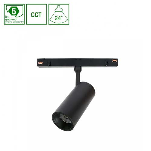 10W SMART LED skenspotlight - 950lm, 3000K, vit kant
