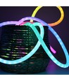 5m RGBIC Neon flex slange - USB, Vevd tau, Bluetooth App, fjernkontroll, Komplett sett