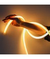 5m Neon Flex Tube - 230V, blanc chaud, kit complet D16 Neon, décoration