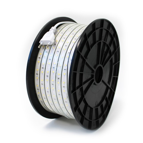 50m Arbejdslys 230V LED strip - IP65, 60 LED/m, 4W/m, 400 lm/m