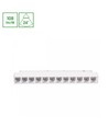 12W SYSTEM SHIFT BASIC GRID S railspot, 48V - 108lm/W, 220x23x42 mm, neutraal wit
