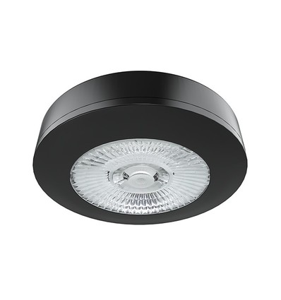 LEDlife Unni68 opbouwring - Zwart, Ø6,8 cm