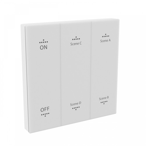 Ljus- och scenknapp - För styrning av ljusscener, SHIFT-system kompatibel