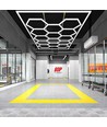 591W RA95 Hexagon LED 14 fält + ram komplett set - Inklusive strömanslutning