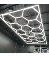 591W RA95 Hexagon LED 14 secties + frame complete set - Inclusief stroomaansluiting