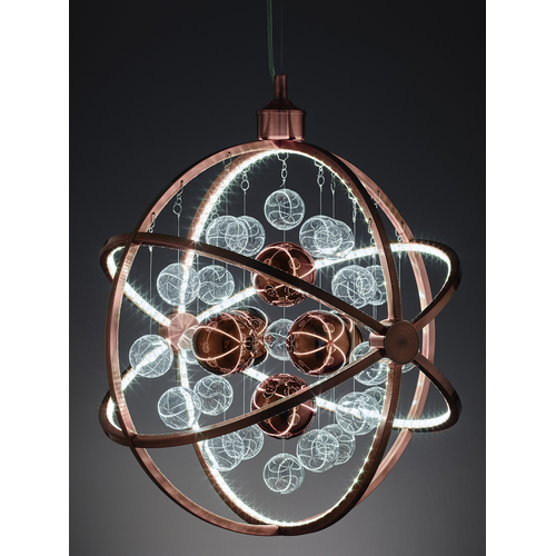 Suspension Galaxy 20W Dimmable Cuivre - Nielsen Light