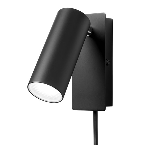 Ego LED Wandlamp 4,5W in Zwart, Nielsen Light