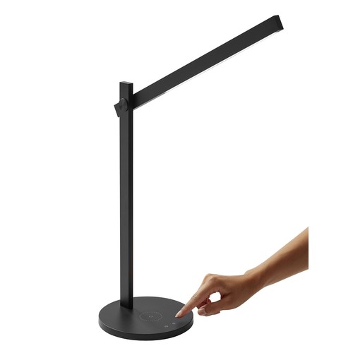 Lampe de table LED Edge avec variateur tactile et chargeur USB - Nielsen Light