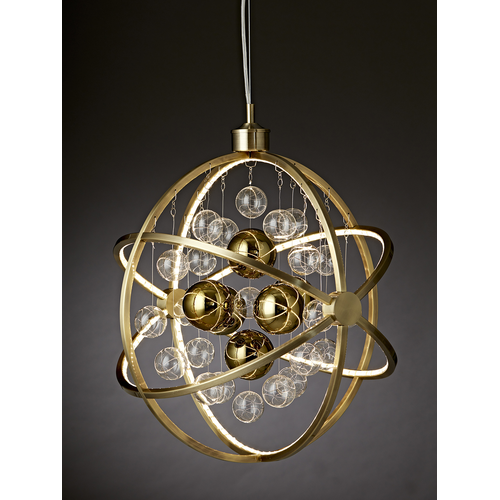 Galaxy Hanglamp 20W Dimbaar in Antiek Messing - Nielsen Light