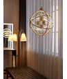 Galaxy Hanglamp 20W Dimbaar in Antiek Messing - Nielsen Light