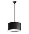 Lampe Suspension Isabella Castillo Ø40 E27 en Noir/Blanc - Nielsen Light