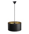 Isabella Castillo Ø40 Hanglamp E27 in Zwart/Goud - Nielsen Light
