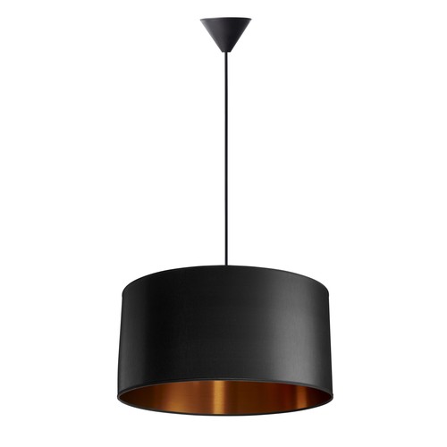 Isabella Castillo Ø50 Hanglamp E27 in Zwart/Koper - Nielsen Light