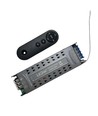 200W / 24V DC dimbare voeding - 8.33A, IP20 binnenshuis, met afstandsbediening, flikkervrij