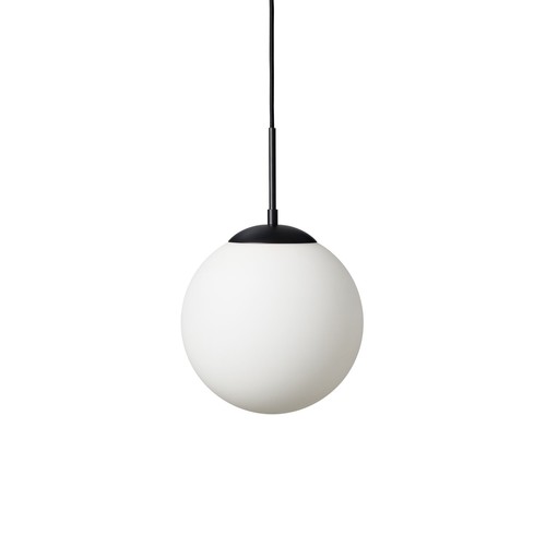 Chicago Café Pendel lampa Ø25 Till E27 i Opal/Svart - Nielsen Light