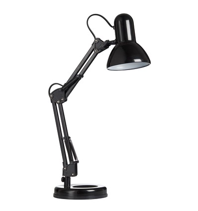 Lampe de bureau Alba Architecte E14 en noir - Nielsen Light