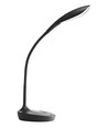 Lampe de table LED Samba avec gradation tactile et USB en noir - Nielsen Light
