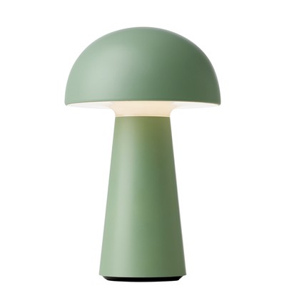 Lampe de table LED rechargeable Move Me IP44 en vert poussiéreux - Nielsen Light